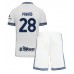 Maillot de foot Inter Milan Benjamin Pavard #28 Extérieur vêtements enfant 2024-25 Manches Courtes (+ pantalon court)